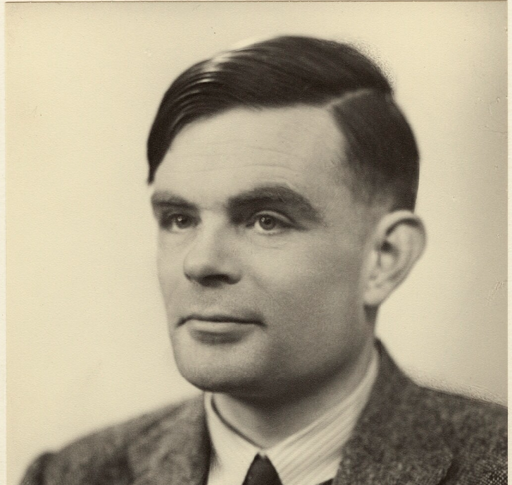 Alan Turing Portrait