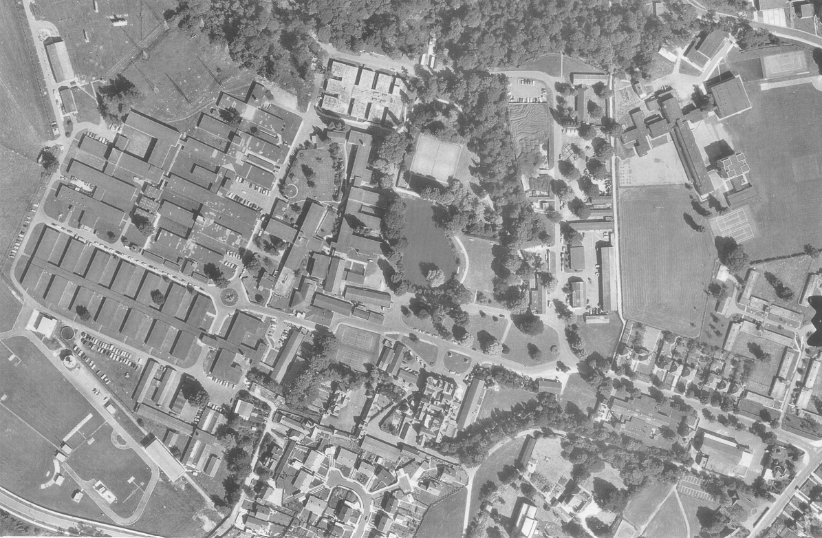 Aerial Photo of Bletchley Park